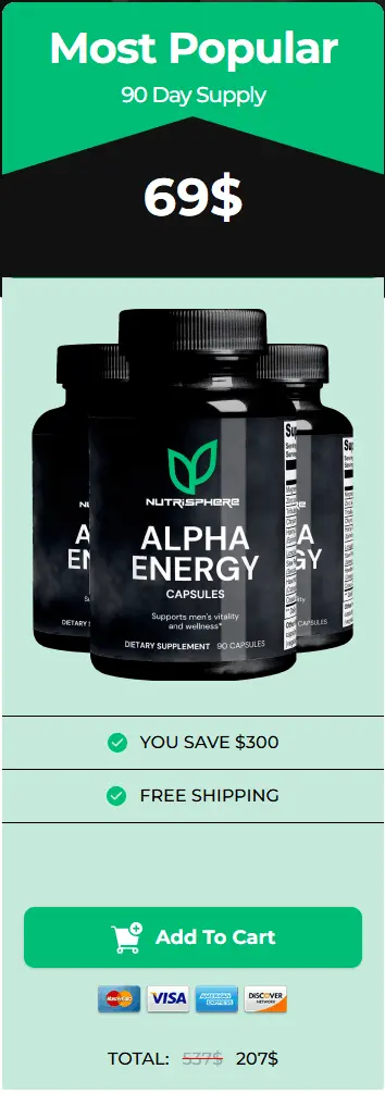 alpha energy 3 bottles price